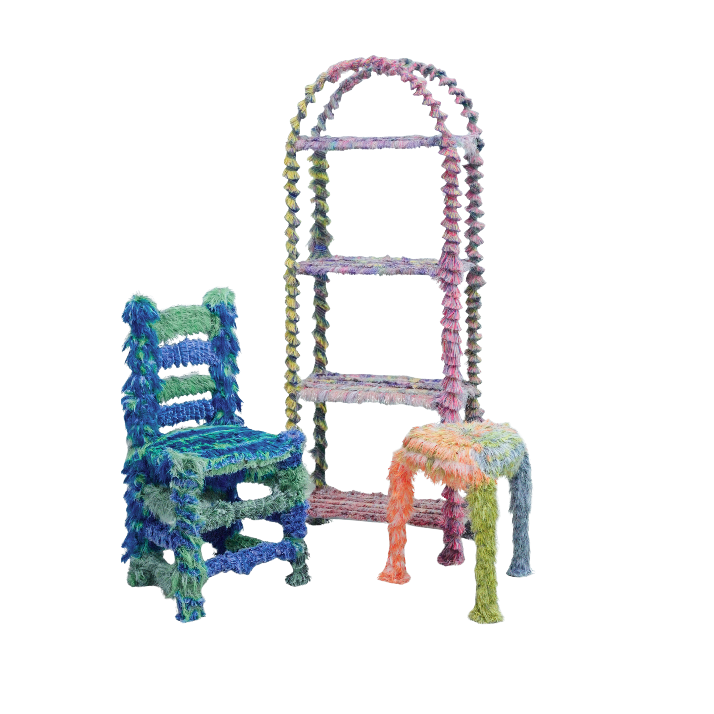 Fringe Friends Furniture – Stool