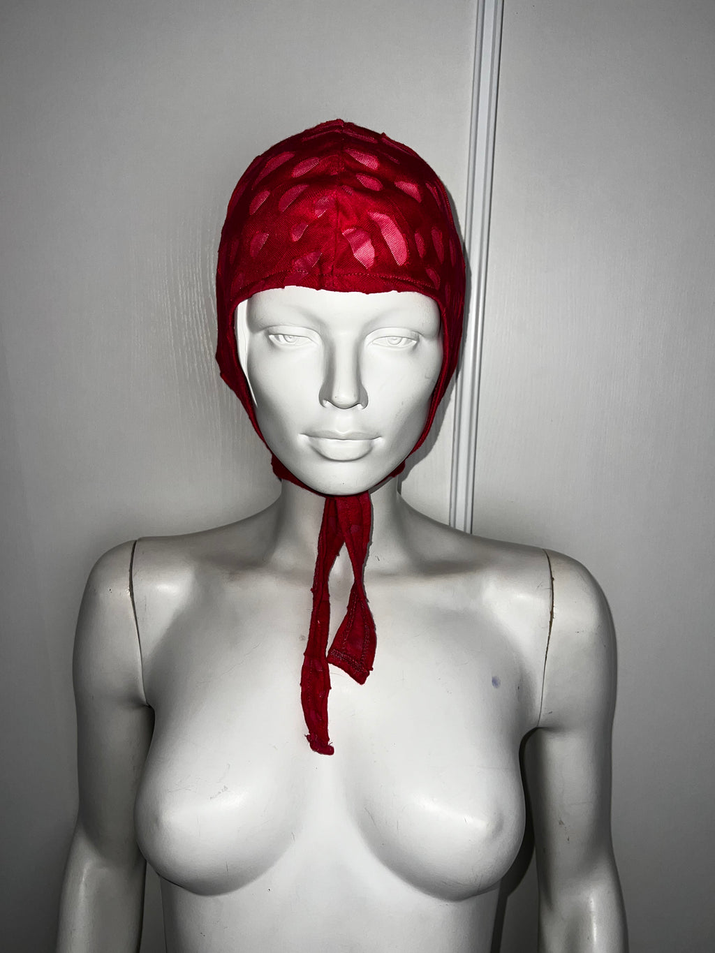 Pink and Red Helmet