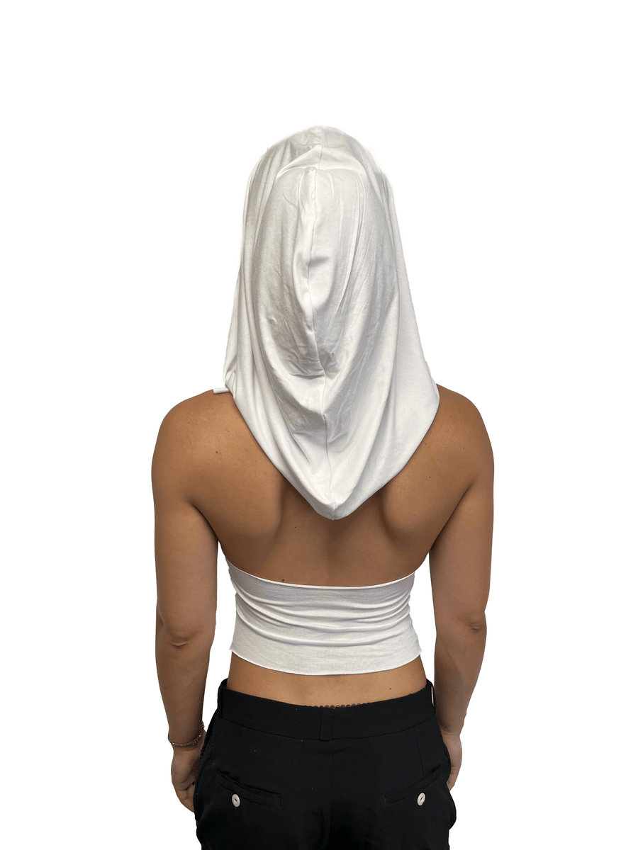 Captcha Lab Hooded White Top
