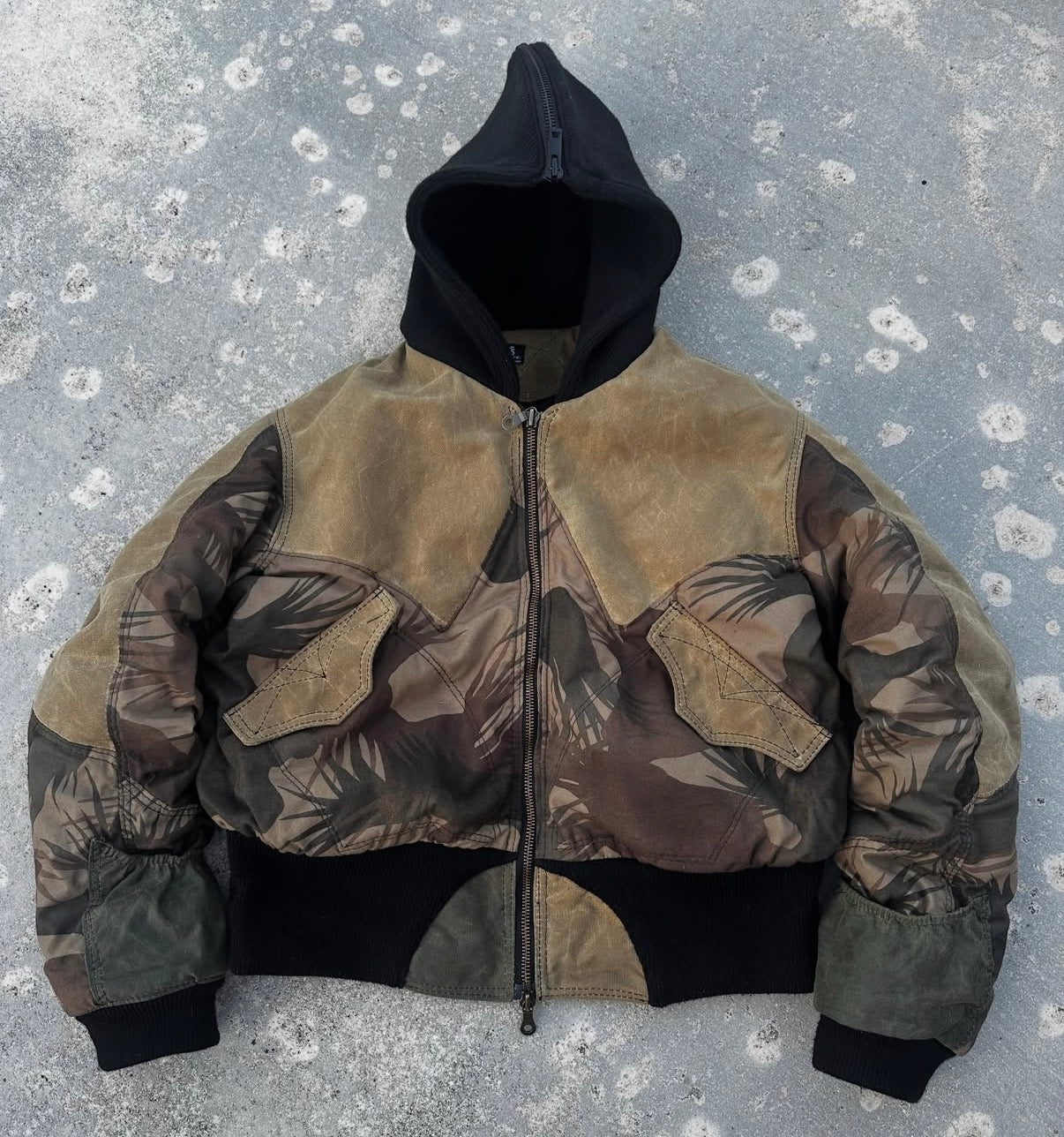 Camo Bomber Jacket