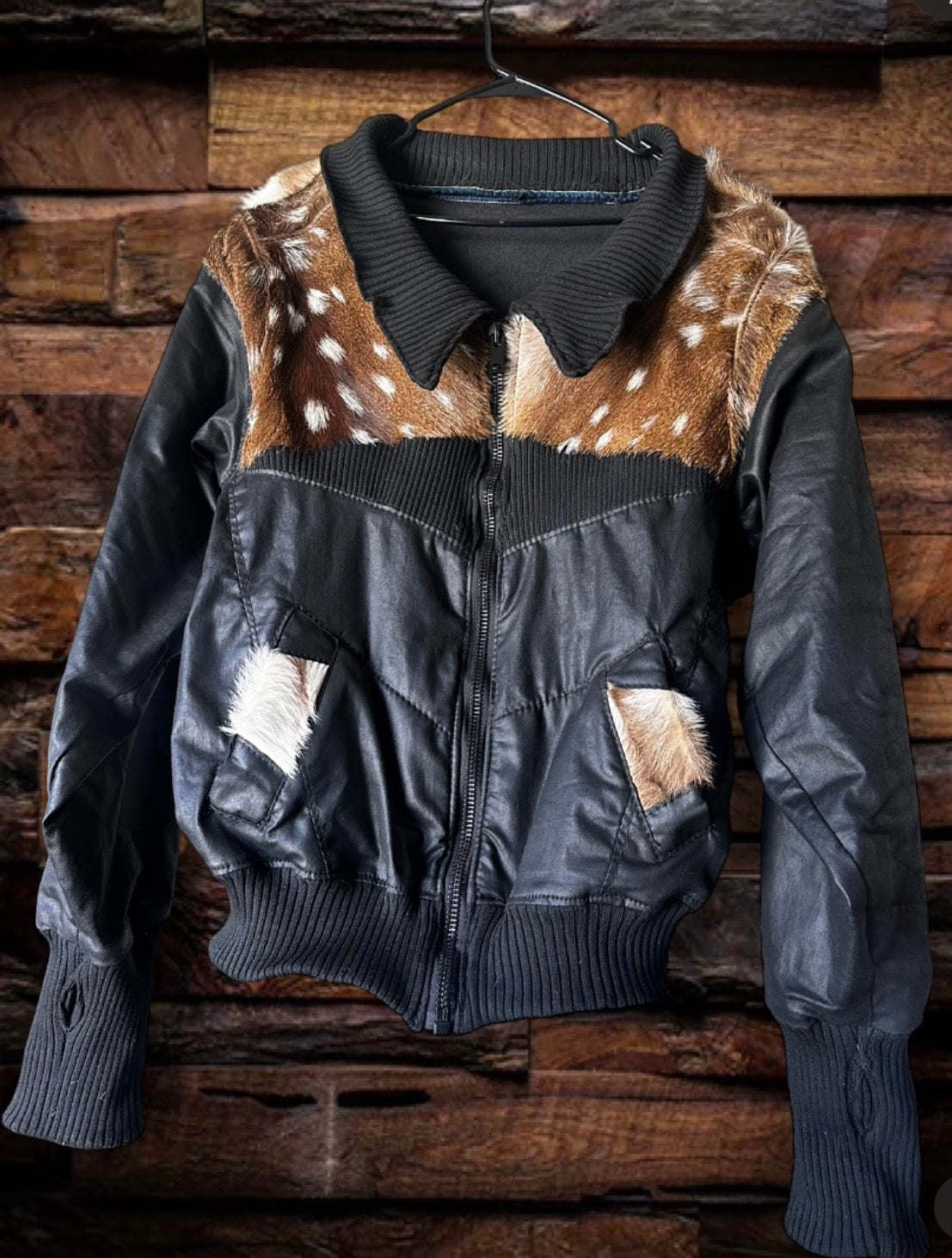 Black Bomber Jacket