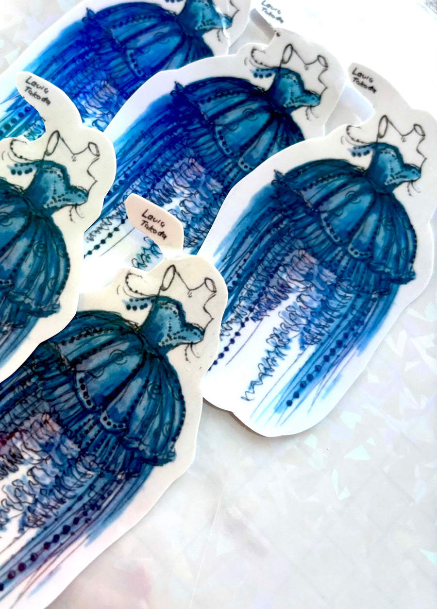 Clear JellyFish Fashion Sticker