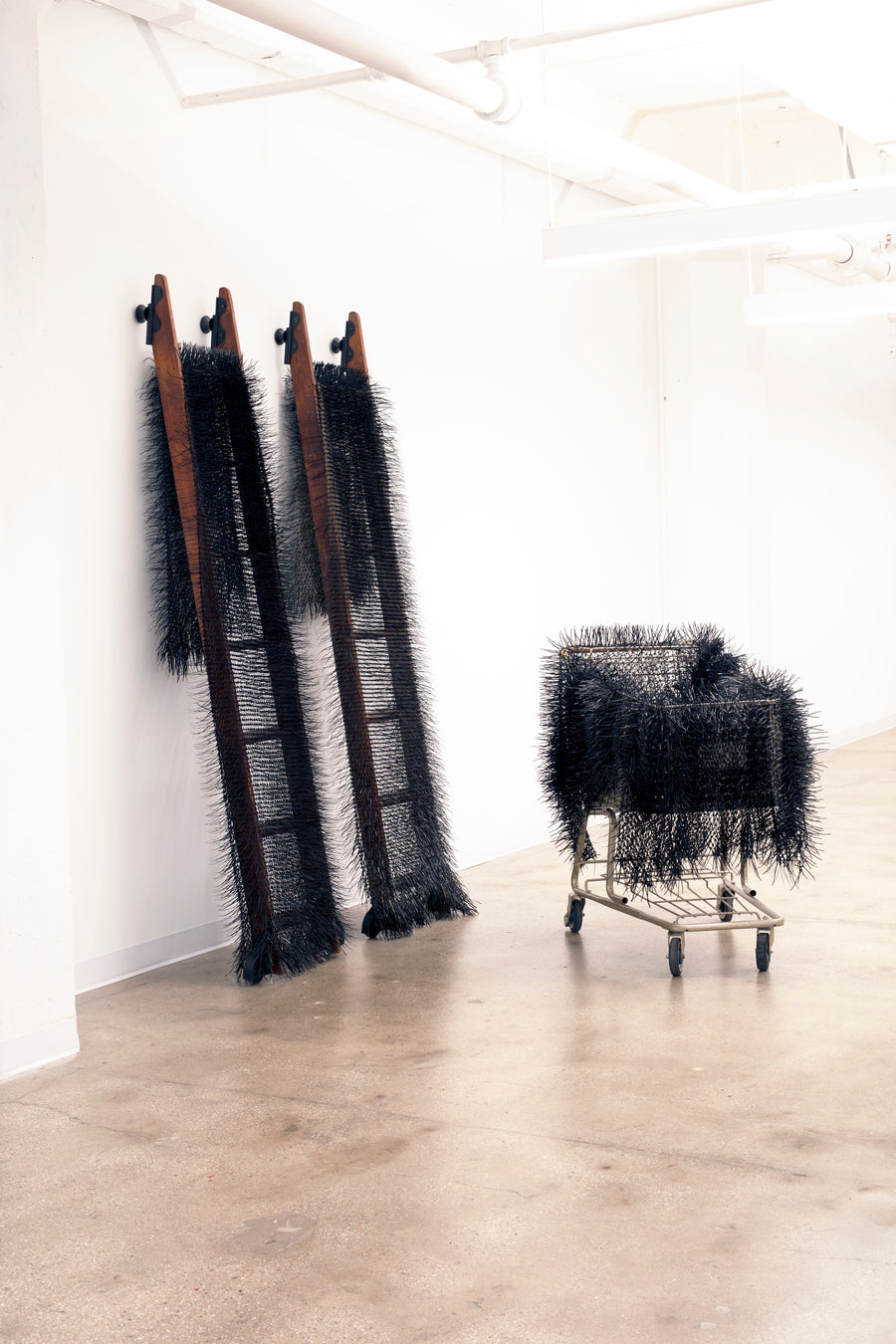 Blackity Black Blanket - Ladders